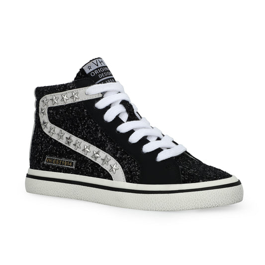 BLACK GLITTER MIX Vintage Havana KIDS RITA - BLACK GLITTER MIX