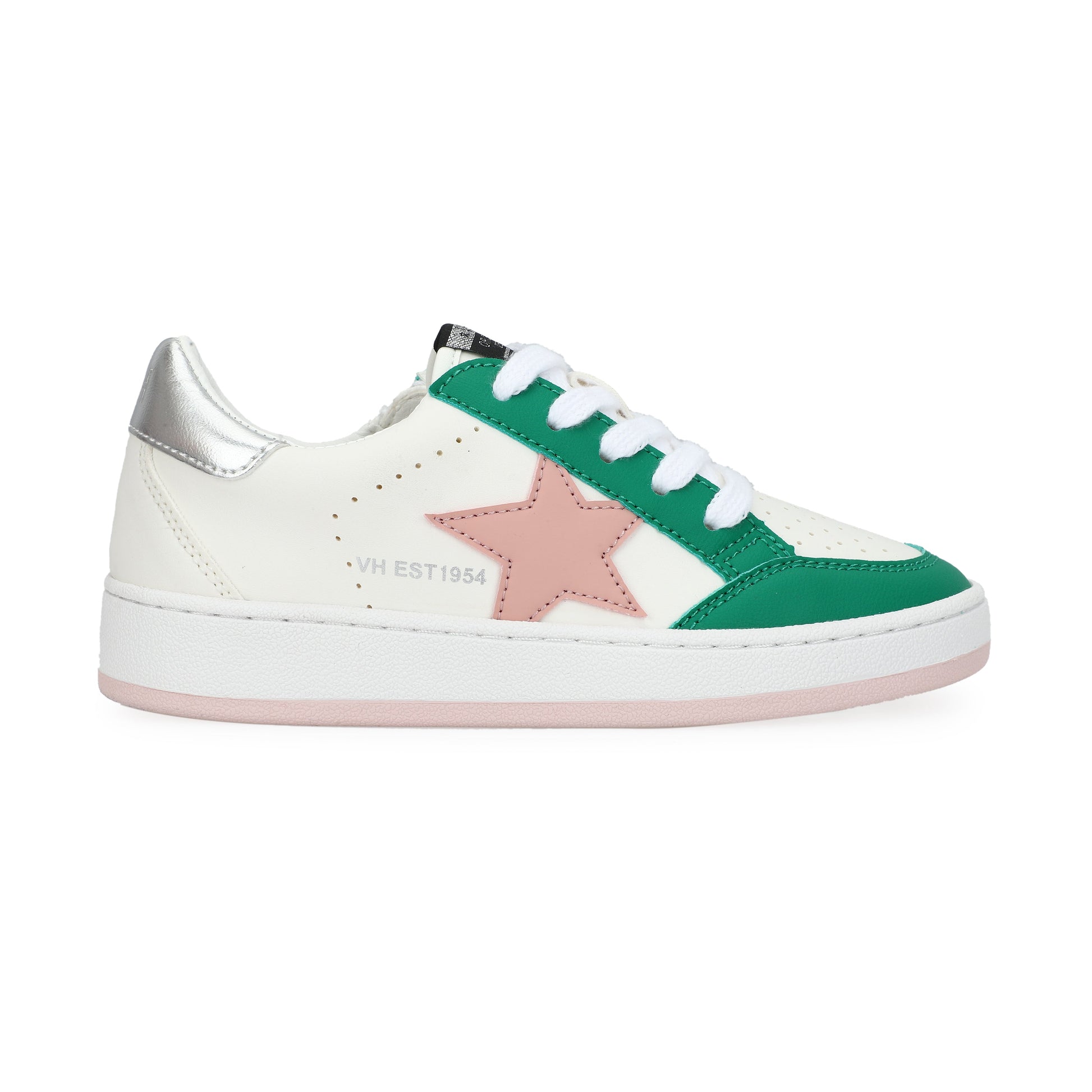 WHITE GREEN PINK Vintage Havana KIDS BETTY - WHITE GREEN PINK