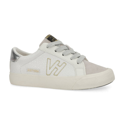 WHITE PEBBLED GREY Vintage Havana KIDS VITA - WHITE PEBBLED GREY