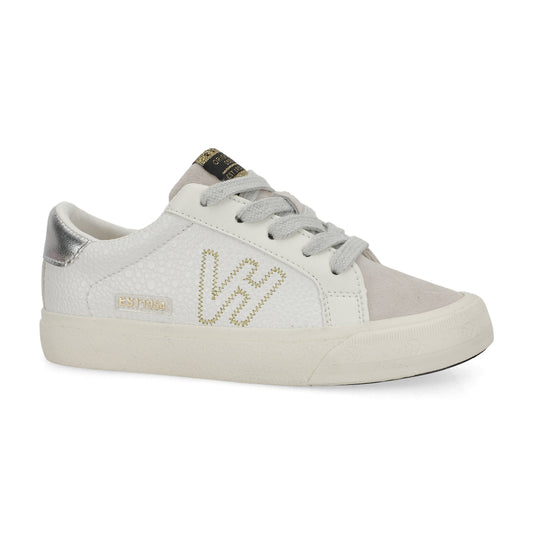 WHITE PEBBLED GREY Vintage Havana KIDS VITA - WHITE PEBBLED GREY