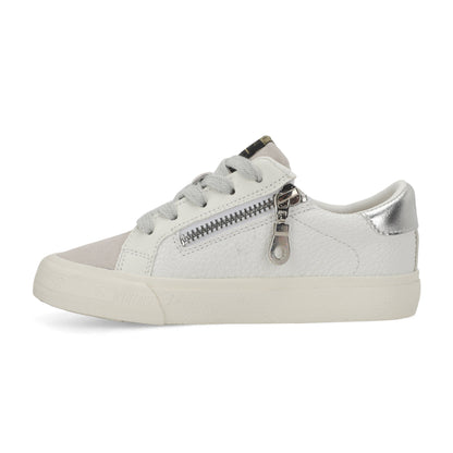 WHITE PEBBLED GREY Vintage Havana KIDS VITA - WHITE PEBBLED GREY