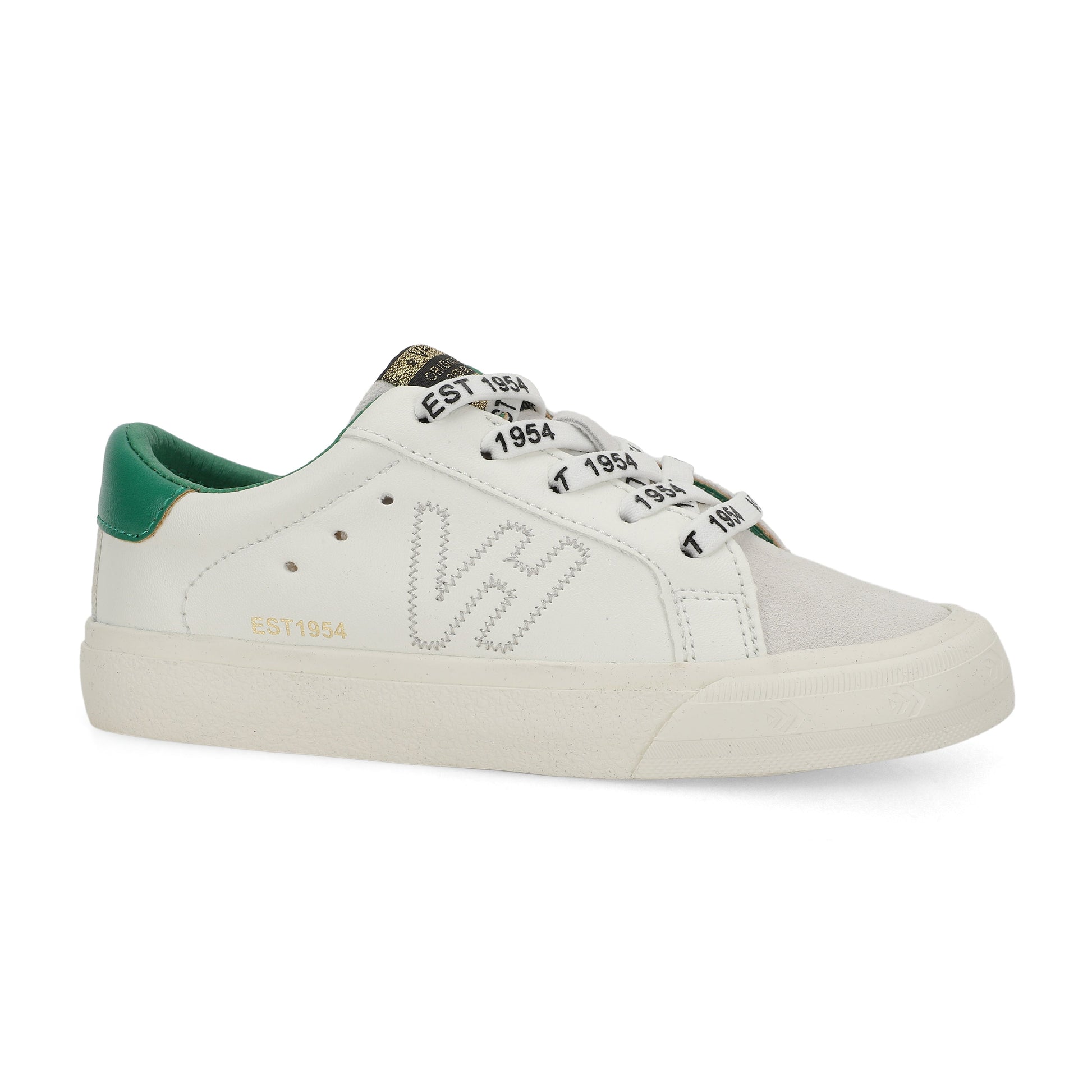WHITE GREY GREEN Vintage Havana KIDS VITA - WHITE GREY GREEN