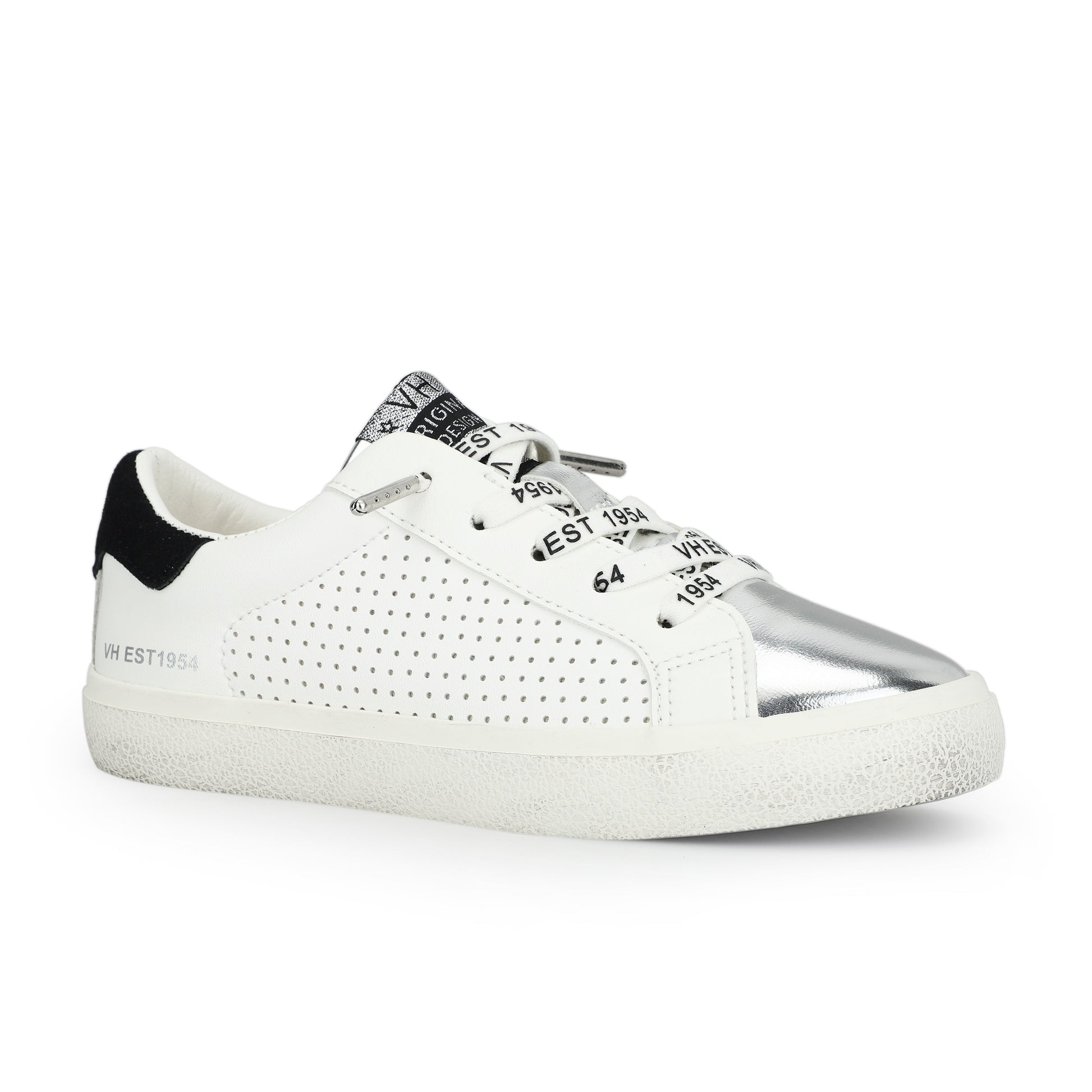 WHITE BLACK PERF MULTI Vintage Havana KIDS RONDA - WHITE BLACK PERF MULTI