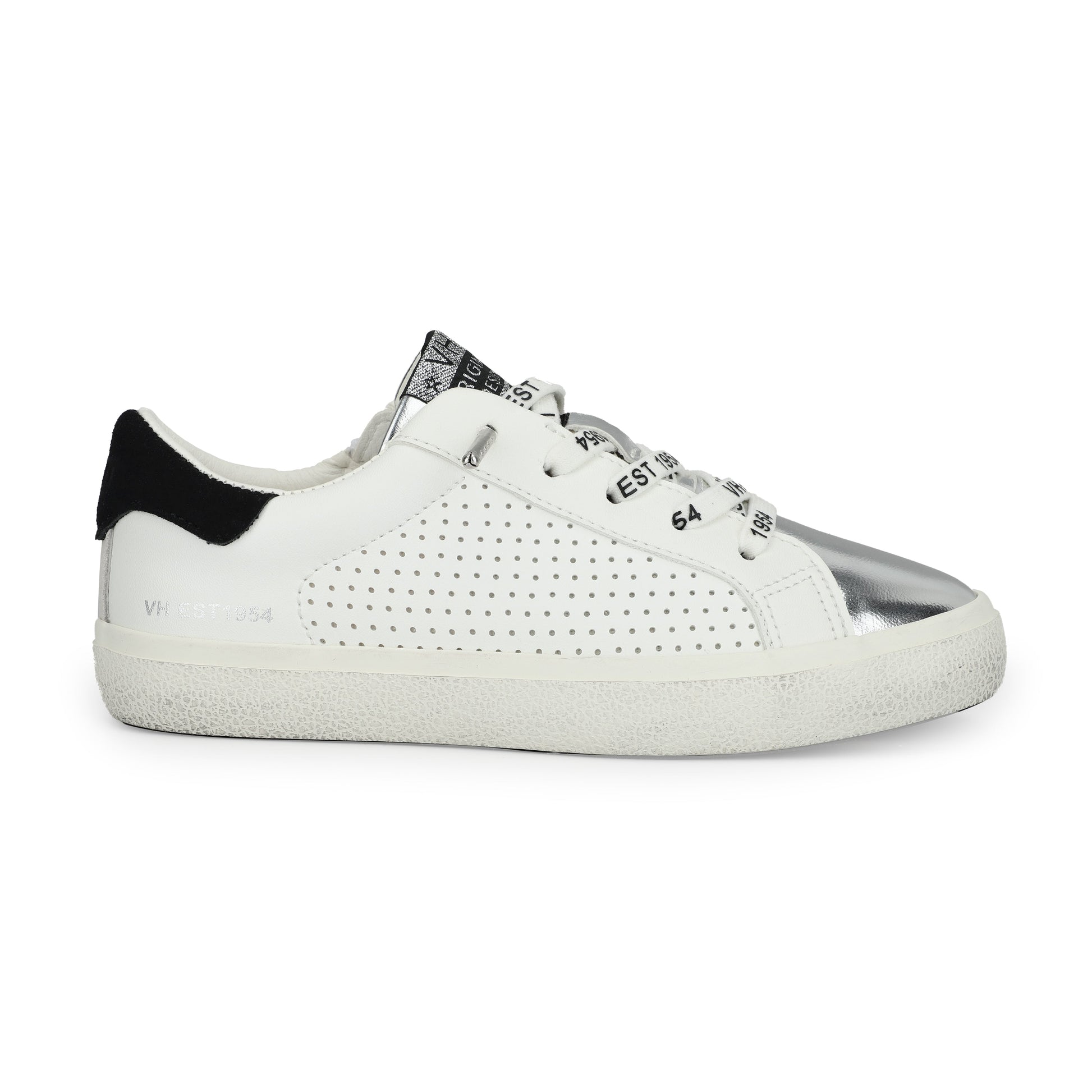 WHITE BLACK PERF MULTI Vintage Havana KIDS RONDA - WHITE BLACK PERF MULTI