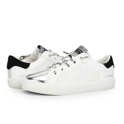 WHITE BLACK PERF MULTI Vintage Havana KIDS RONDA - WHITE BLACK PERF MULTI