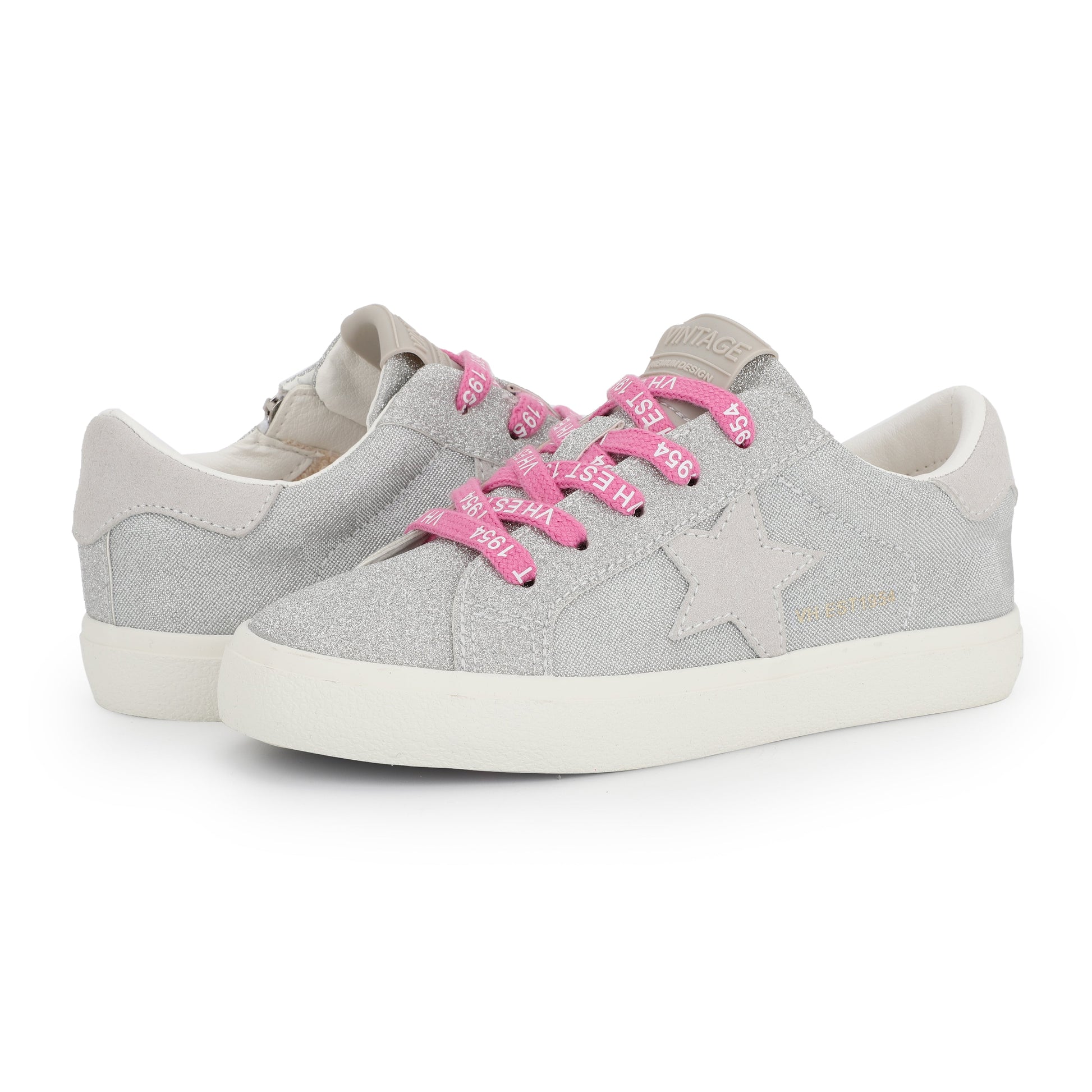 SILVER CHECKERED MULTI Vintage Havana KIDS HENRIETTE - SILVER CHECKERED MULTI