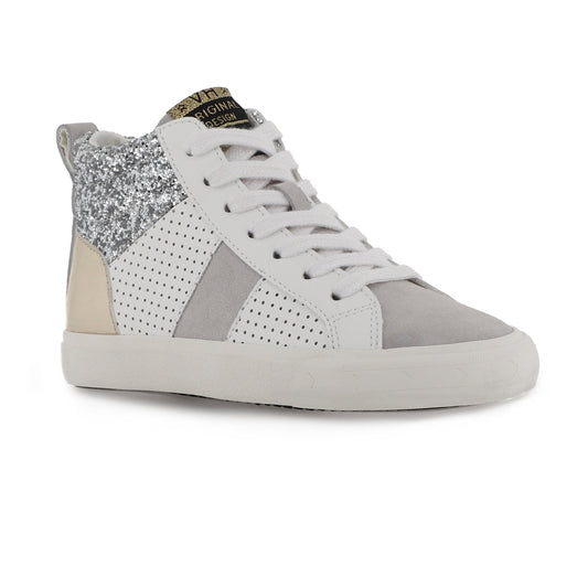 WHITE SILVER GOLD Vintage Havana KIDS DEDE - WHITE SILVER GOLD