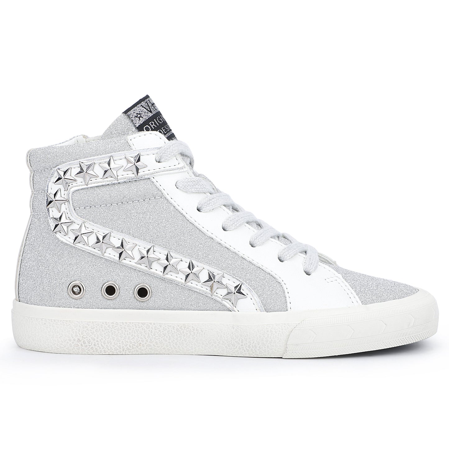 SILVER MATT Vintage Havana KIDS MARINETTE -SILVER MATT