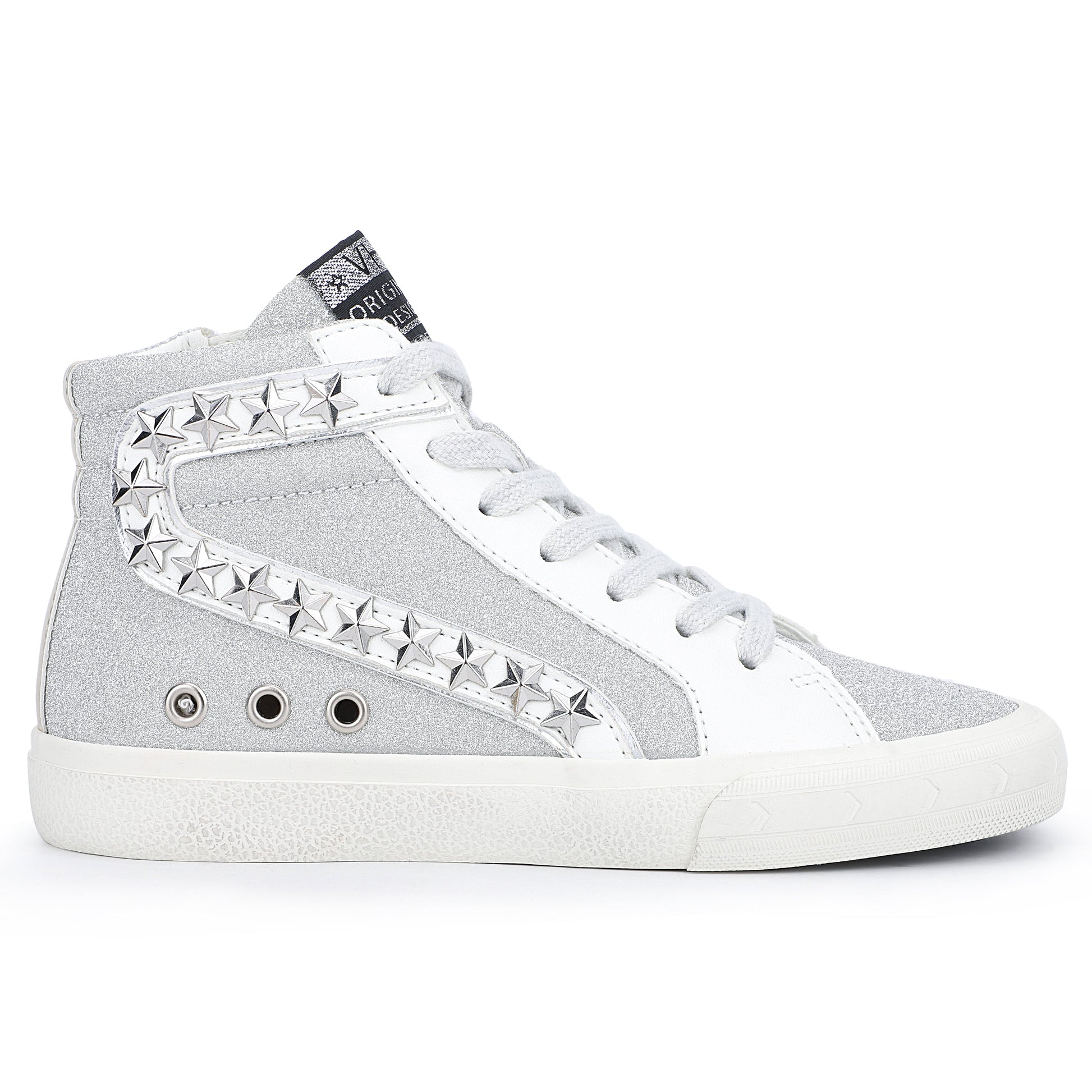 SILVER MATT Vintage Havana KIDS MARINETTE -SILVER MATT