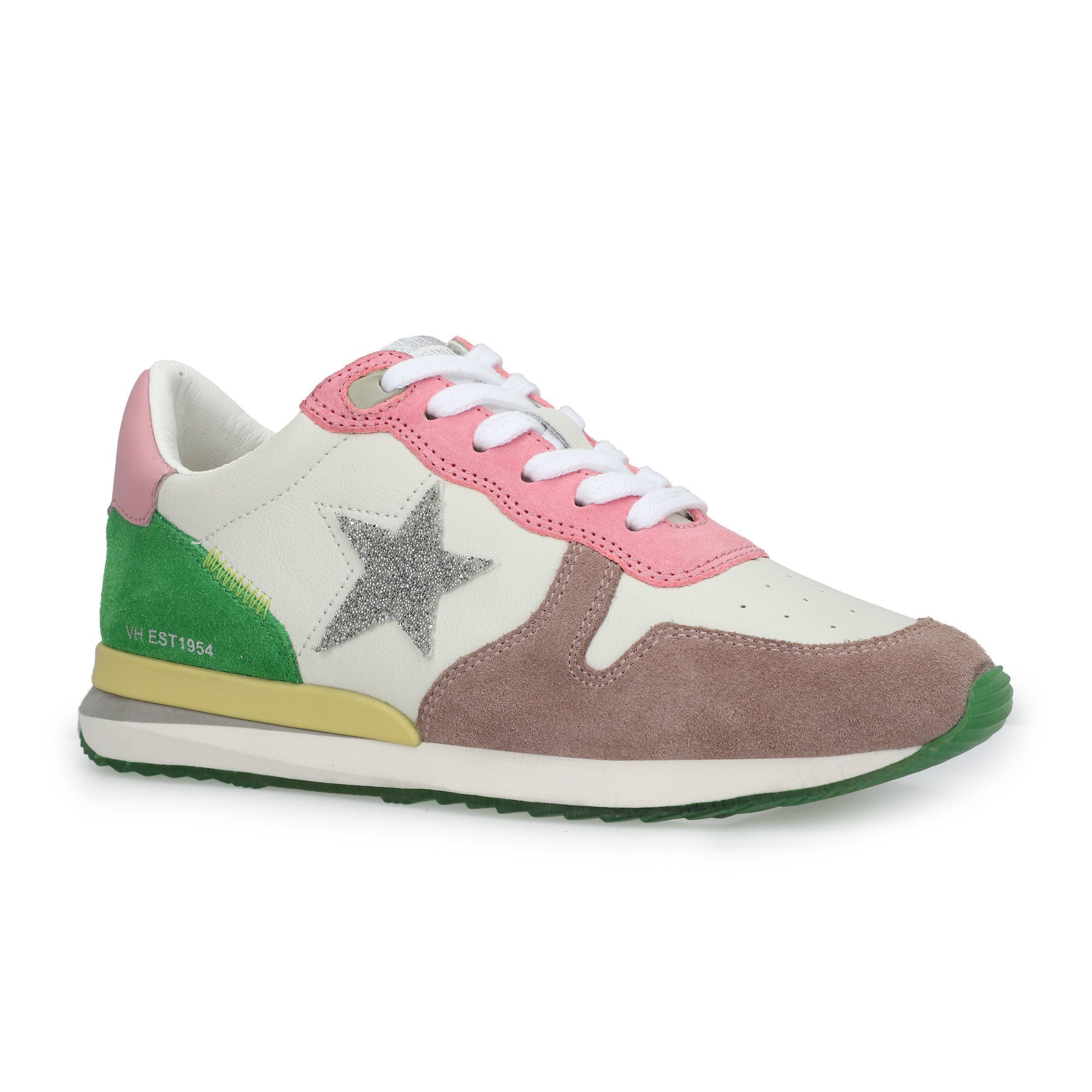 PINK GREEN YELLOW Vintage Havana ROCK - PINK GREEN YELLOW