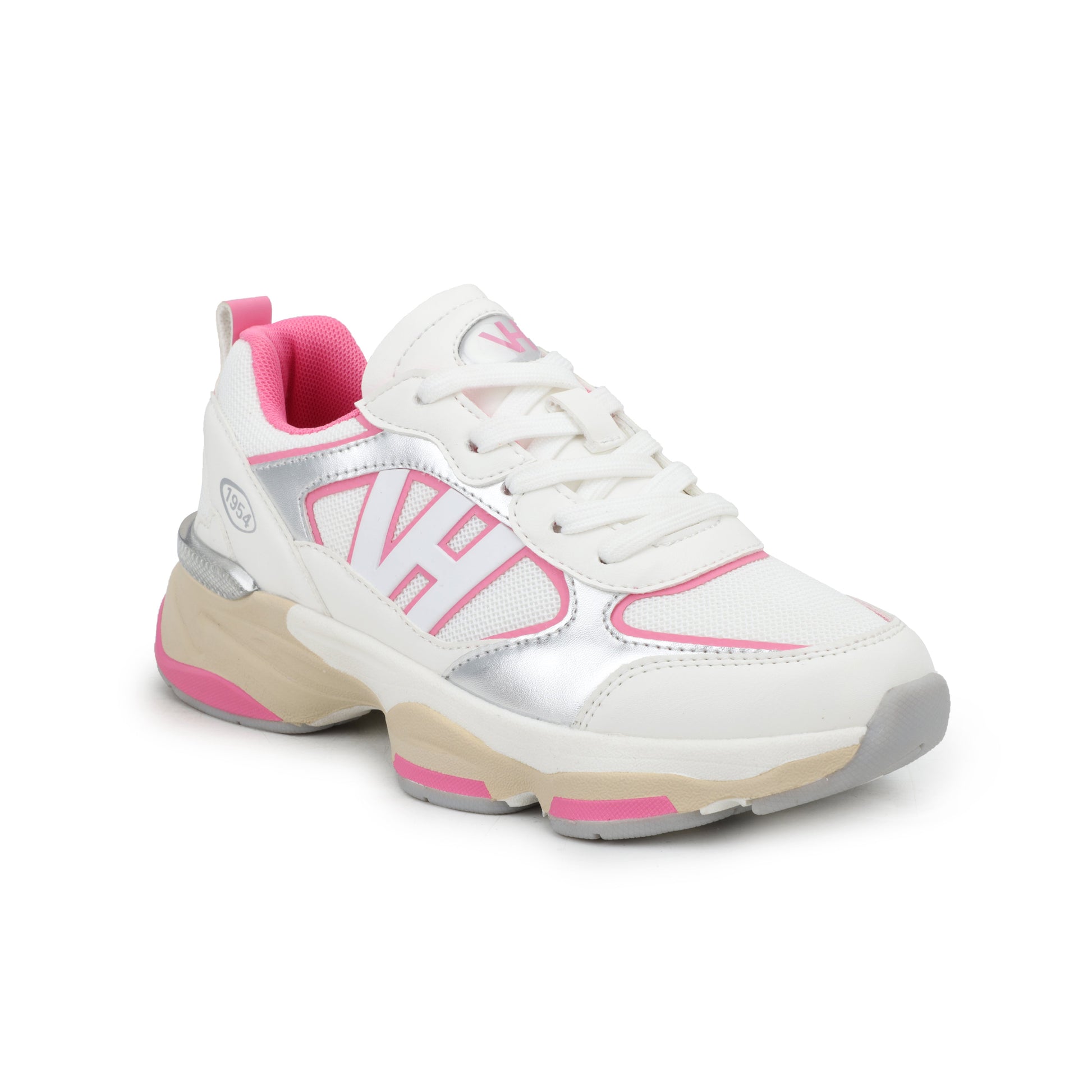 WHITE/SILVER/PINK Vintage Havana DASH 6 - WHITE/SILVER/PINK