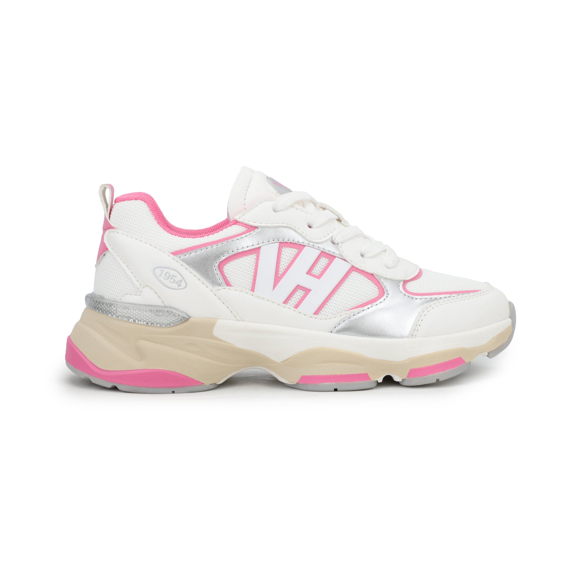 WHITE/SILVER/PINK Vintage Havana DASH 6 - WHITE/SILVER/PINK