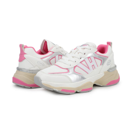 WHITE/SILVER/PINK Vintage Havana DASH 6 - WHITE/SILVER/PINK
