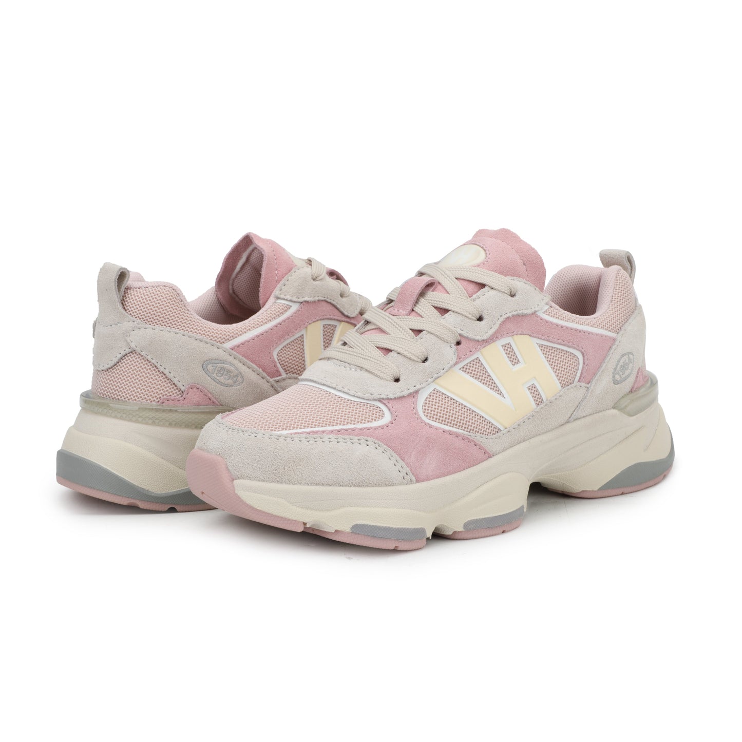 GREY SOFT PINK Vintage Havana DASH 3 - GREY SOFT PINK