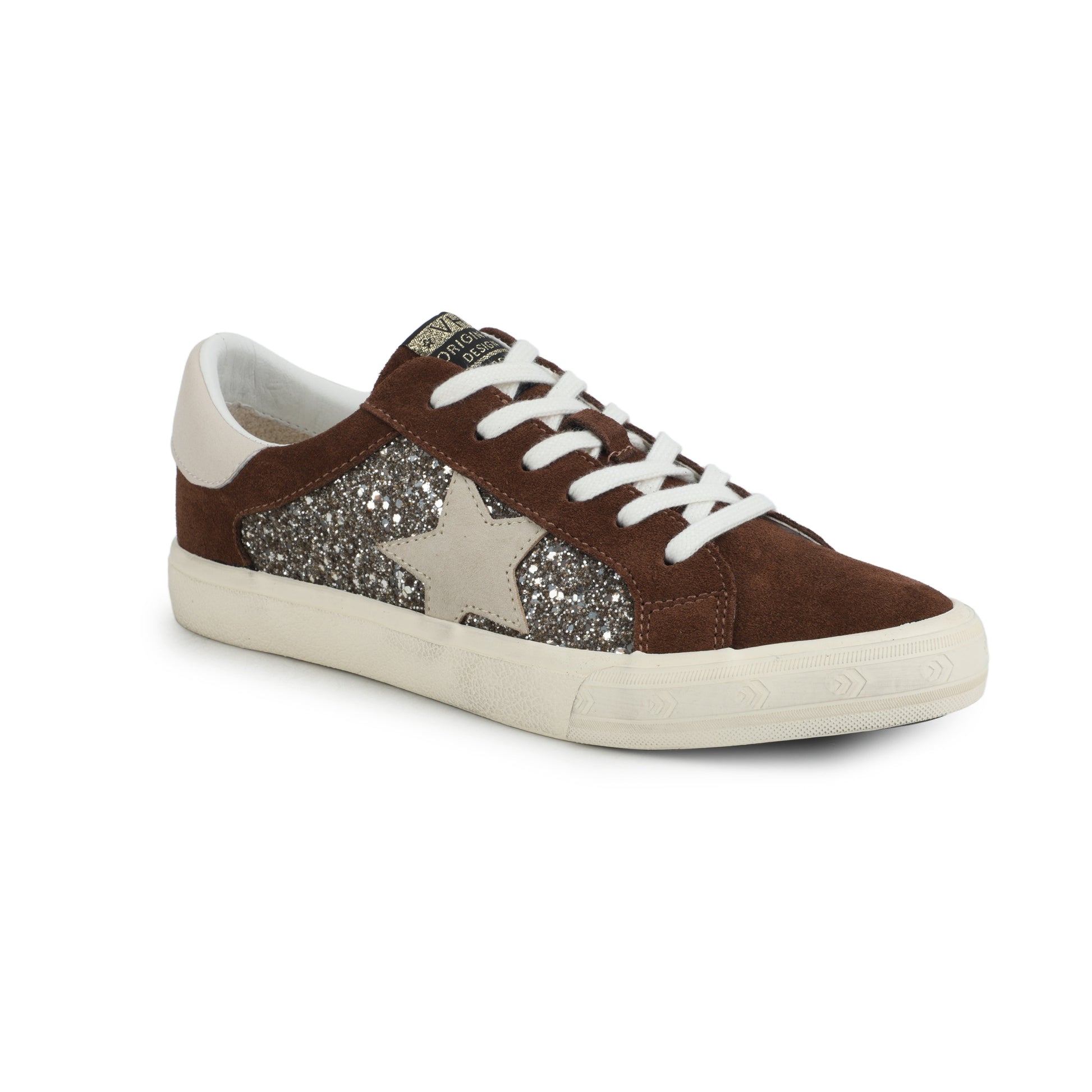 BROWN GLITTER Vintage Havana GRANDE - BROWN GLITTER