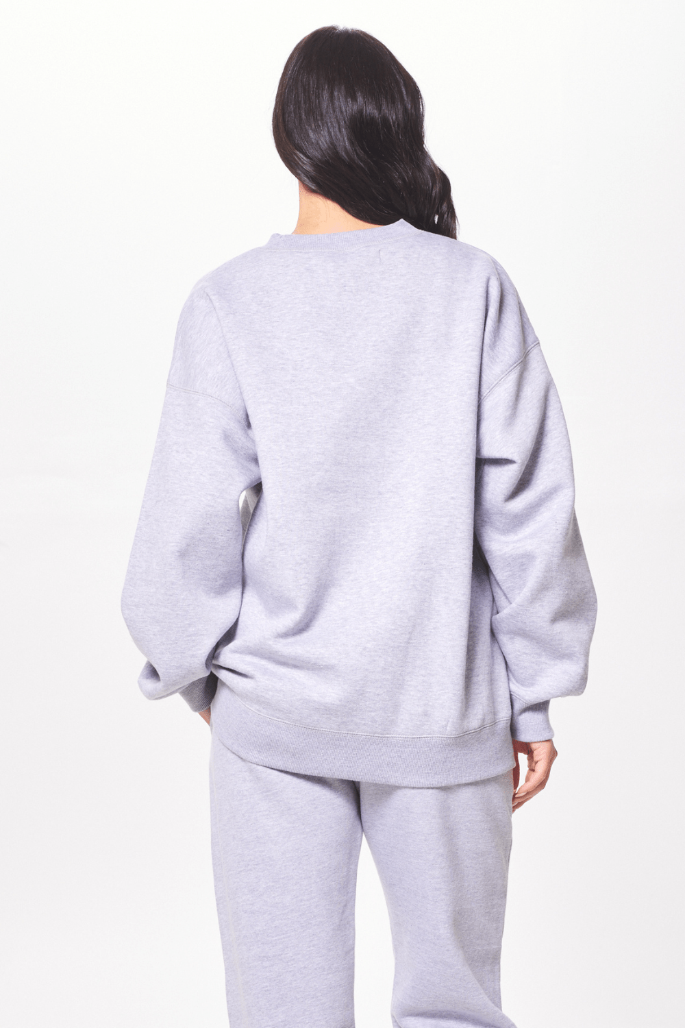Heather Grey Vintage Havana Heather Grey Proweave Crewneck Sweatshirt