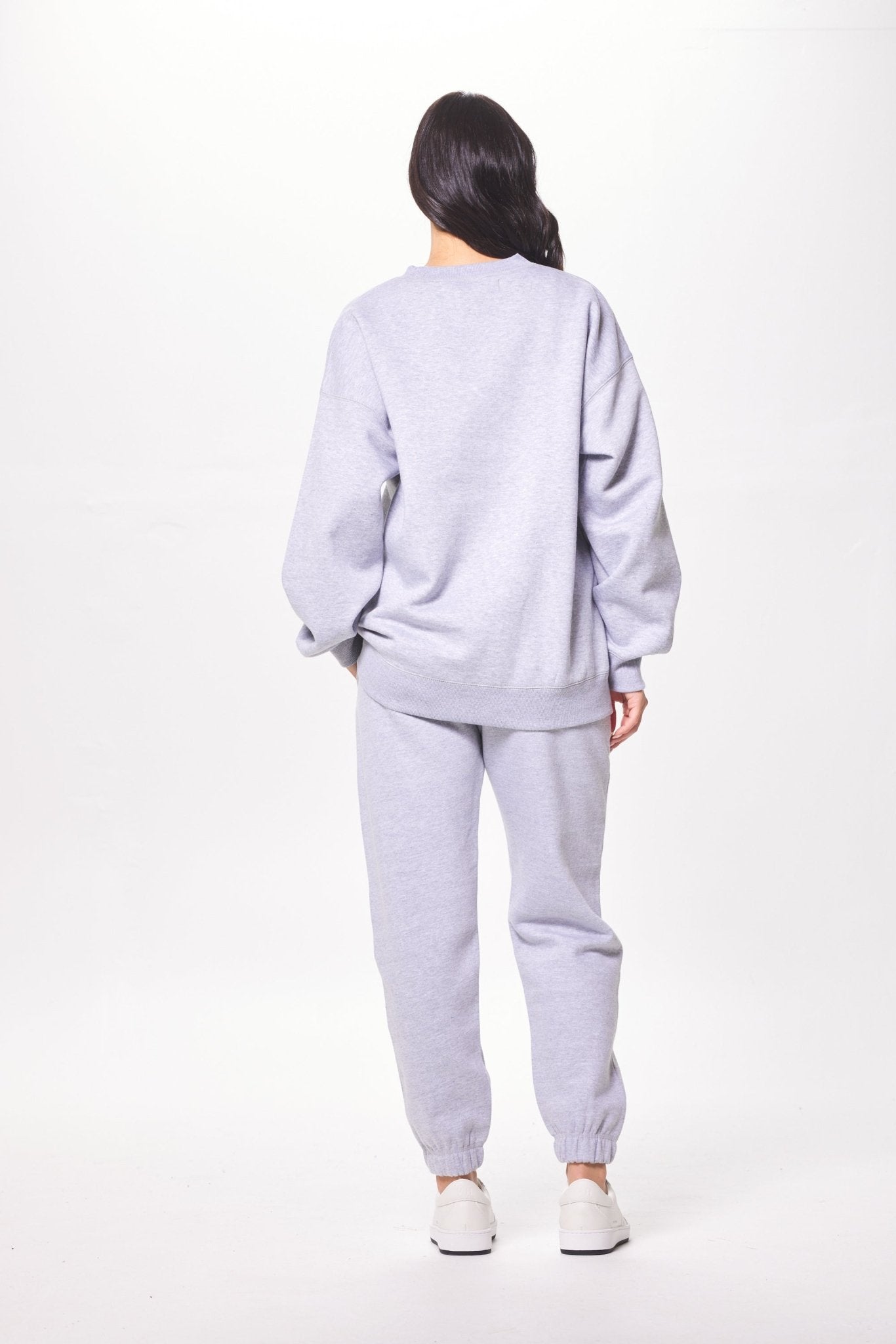 Heather Grey Vintage Havana Heather Grey Proweave Crewneck Sweatshirt