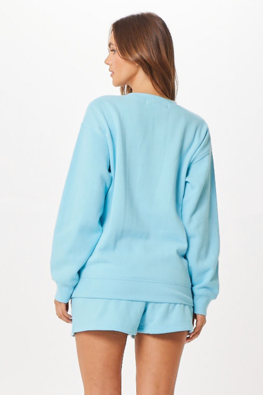 Tropical Blue Vintage Havana Tropical Blue Malibu Jet Setter Surf Wash Crewneck