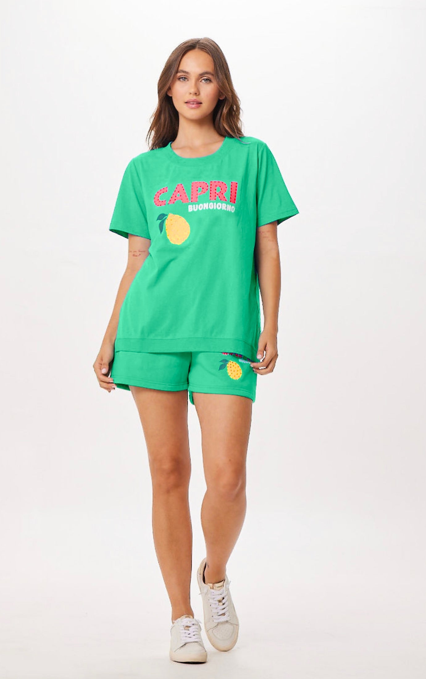 Surf Green Vintage Havana Surf Green Capri Jet Setter T-Shirt