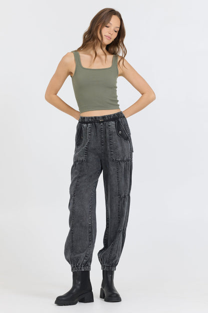 Olive Vintage Havana Olive Seamless Tank Top