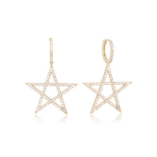 Vintage Havana NAVY EARRING