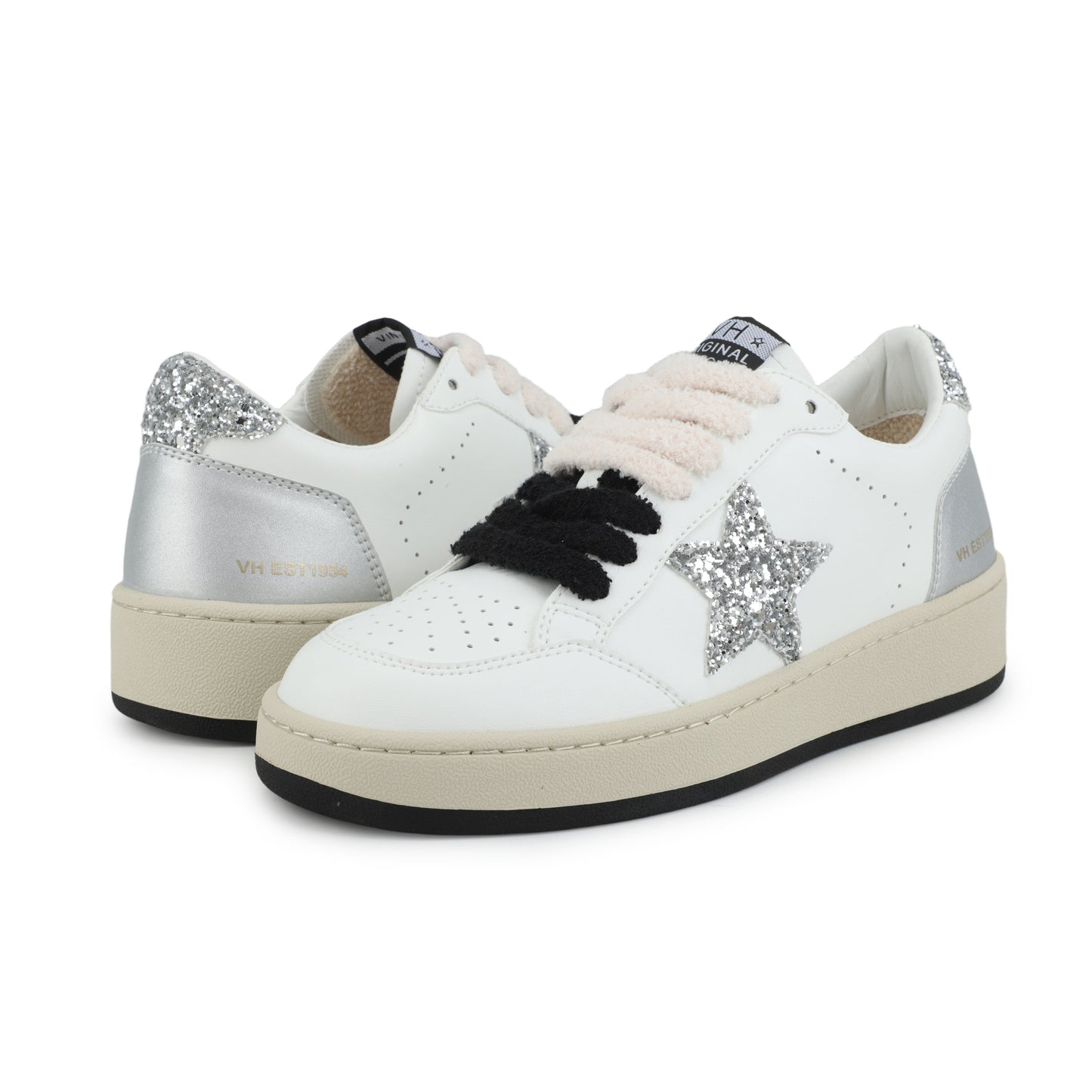 WHITE SILVER MIX Vintage Havana NOAH - WHITE SILVER MIX