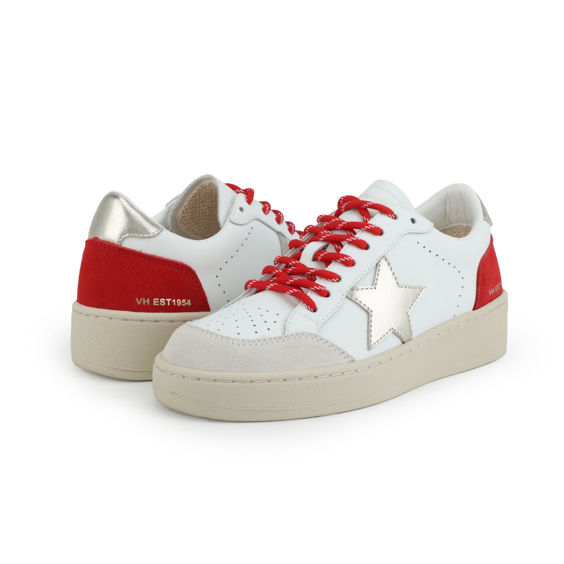 WHITE RED MULTI Vintage Havana NOAH - WHITE RED MULTI