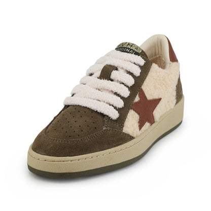 TAUPE OLIVE Vintage Havana DENISSE - TAUPE OLIVE