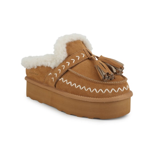 CHESTNUT SUEDE Vintage Havana CHARM 2 - CHESTNUT SUEDE