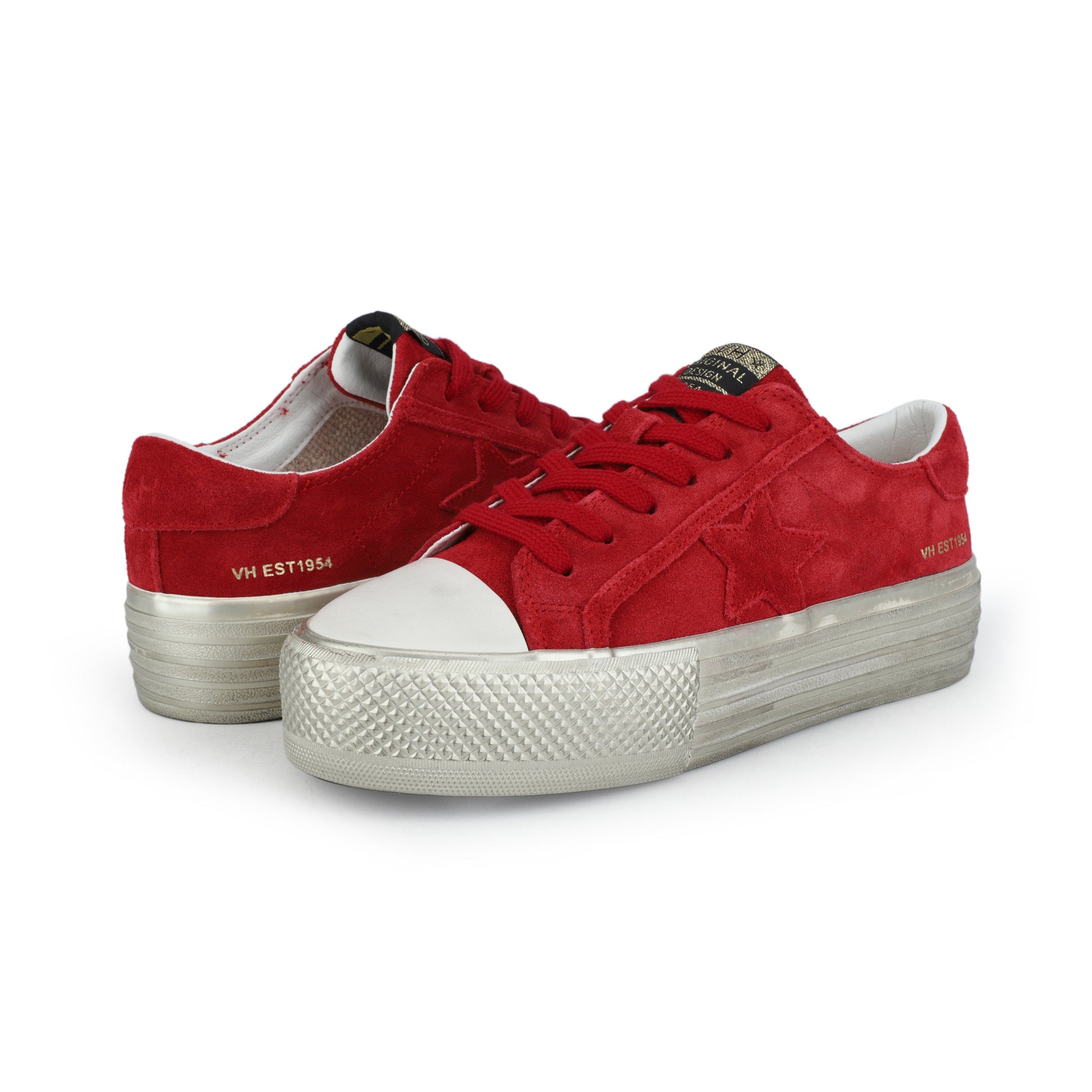RED SUED Vintage Havana AMAZE - RED SUEDE