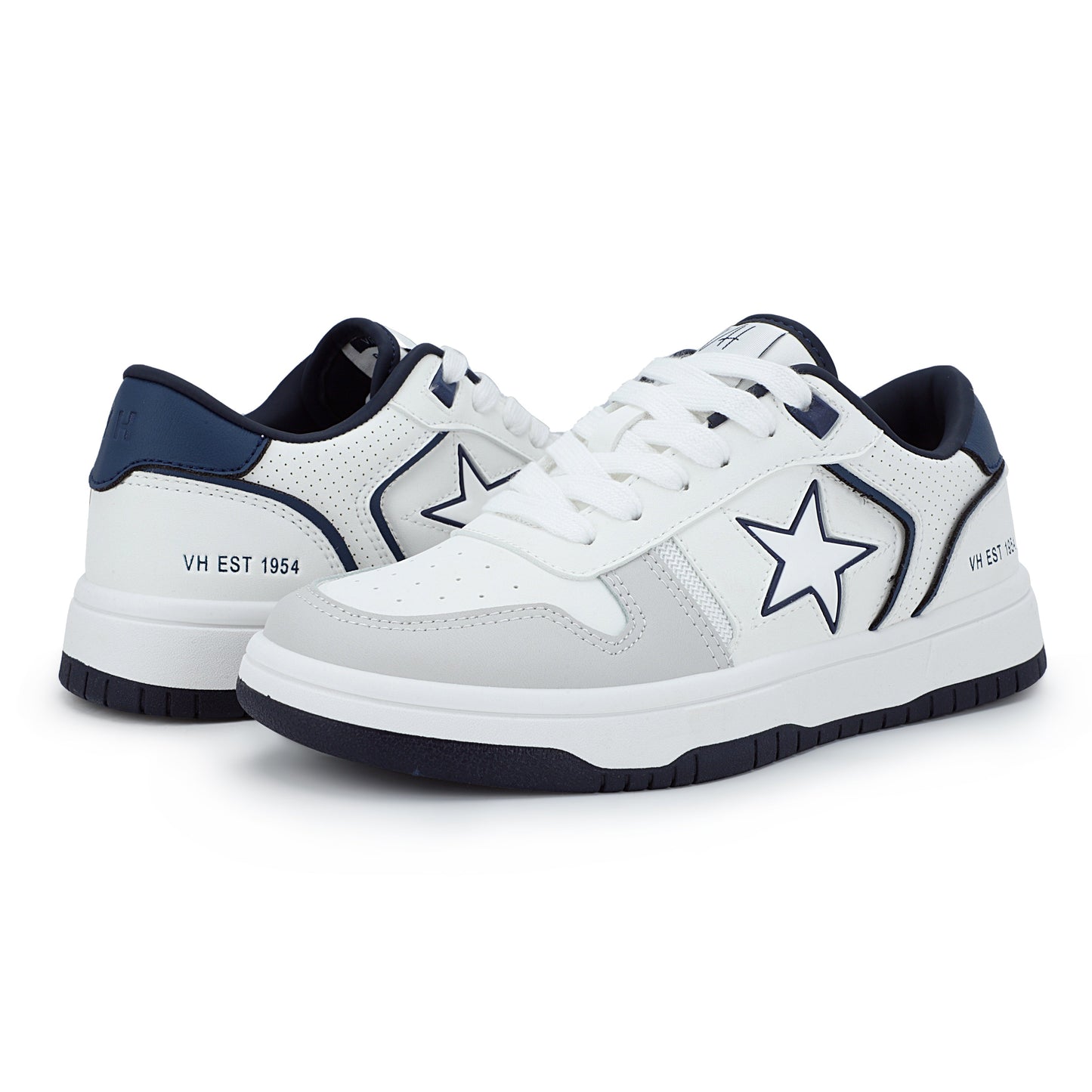 WHITE GREY BLUE Vintage Havana FRESH - WHITE GREY BLUE