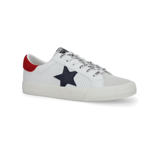 WHITE NAVY RED Vintage Havana GRANDE - WHITE NAVY RED