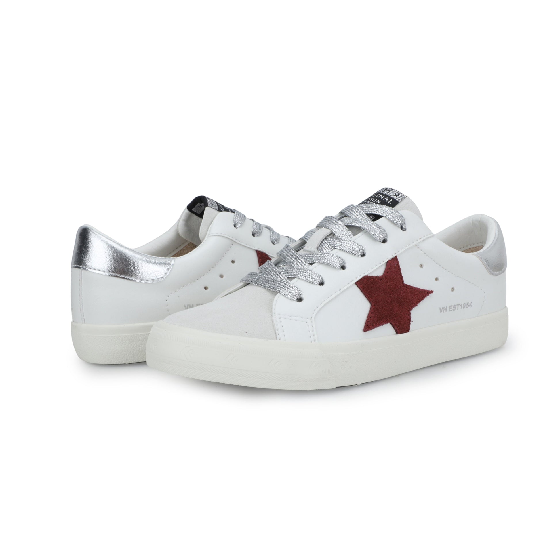 WHITE MAROON GREY POP Vintage Havana GRANDE - WHITE MAROON GREY POP