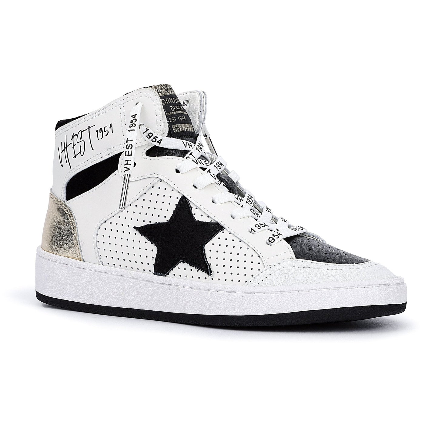 Black White Multi Vintage Havana Dream 8- Black White Multi With inside Zipper