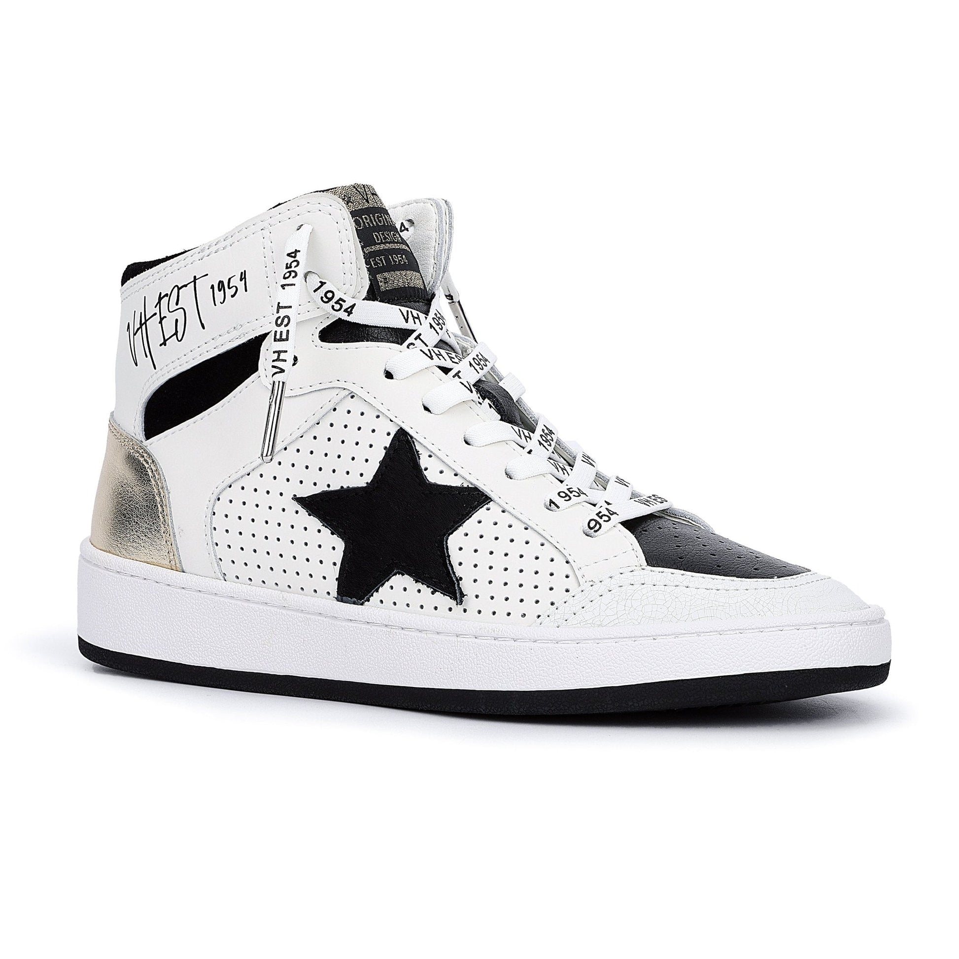 Black White Multi Vintage Havana Dream 8- Black White Multi With inside Zipper