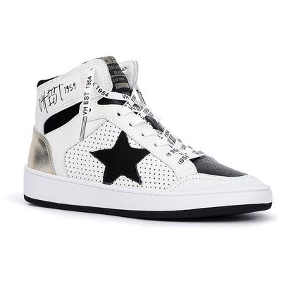 Black White Multi Vintage Havana Dream 8- Black White Multi With inside Zipper