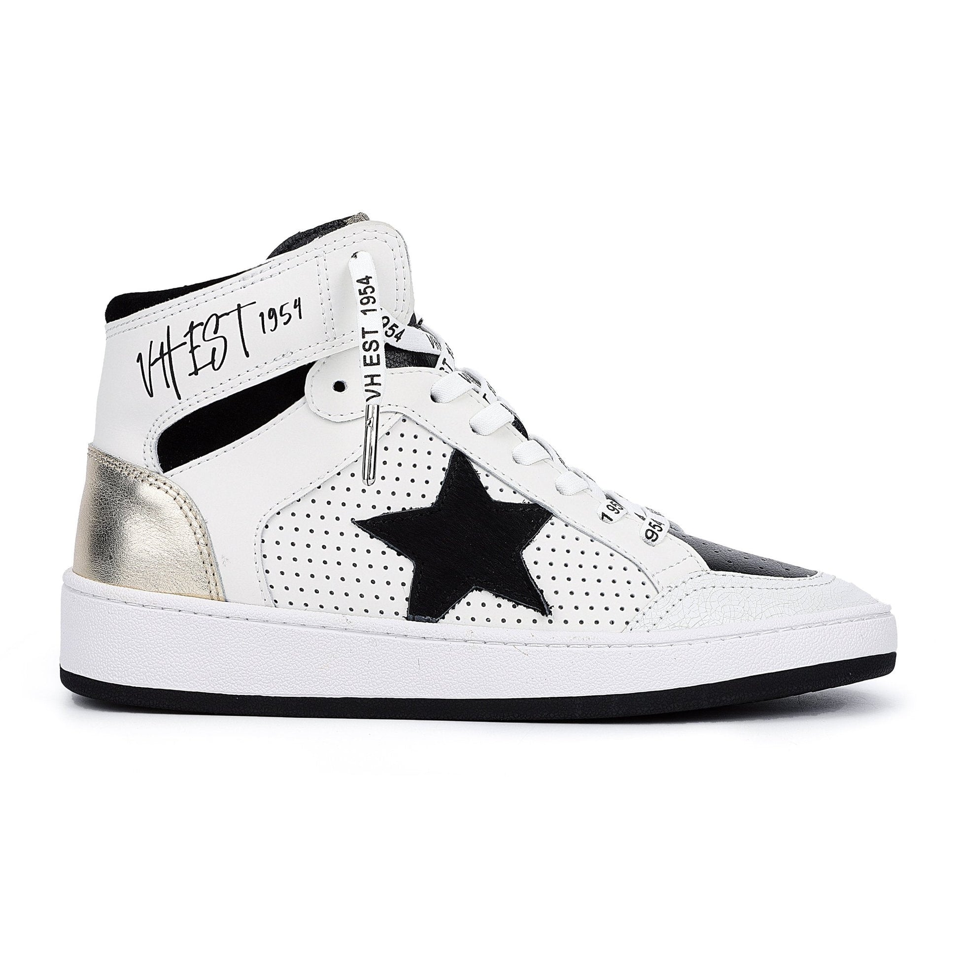 Black White Multi Vintage Havana Dream 8- Black White Multi With inside Zipper