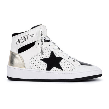 Black White Multi Vintage Havana Dream 8- Black White Multi With inside Zipper