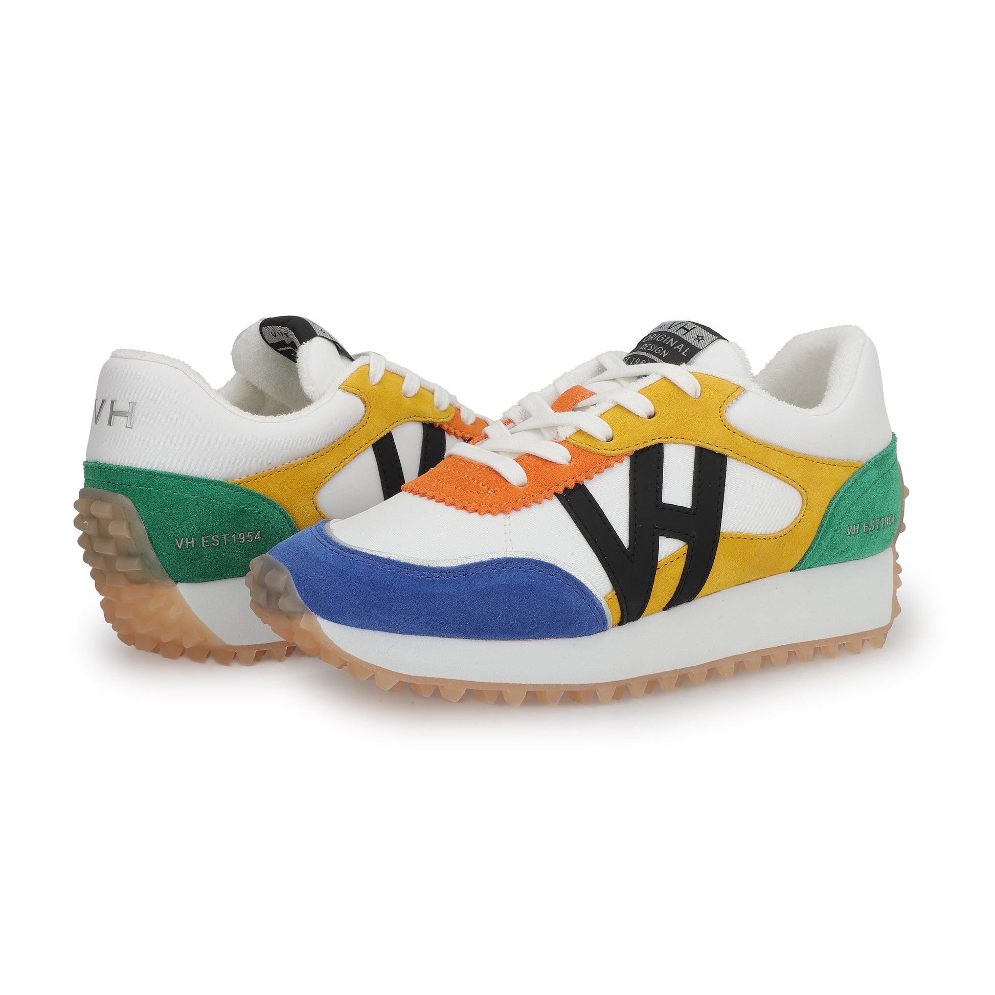 BLUE MUSTARD ORANGE MULTI Vintage Havana COSMIC - BLUE MUSTARD ORANGE MULTI