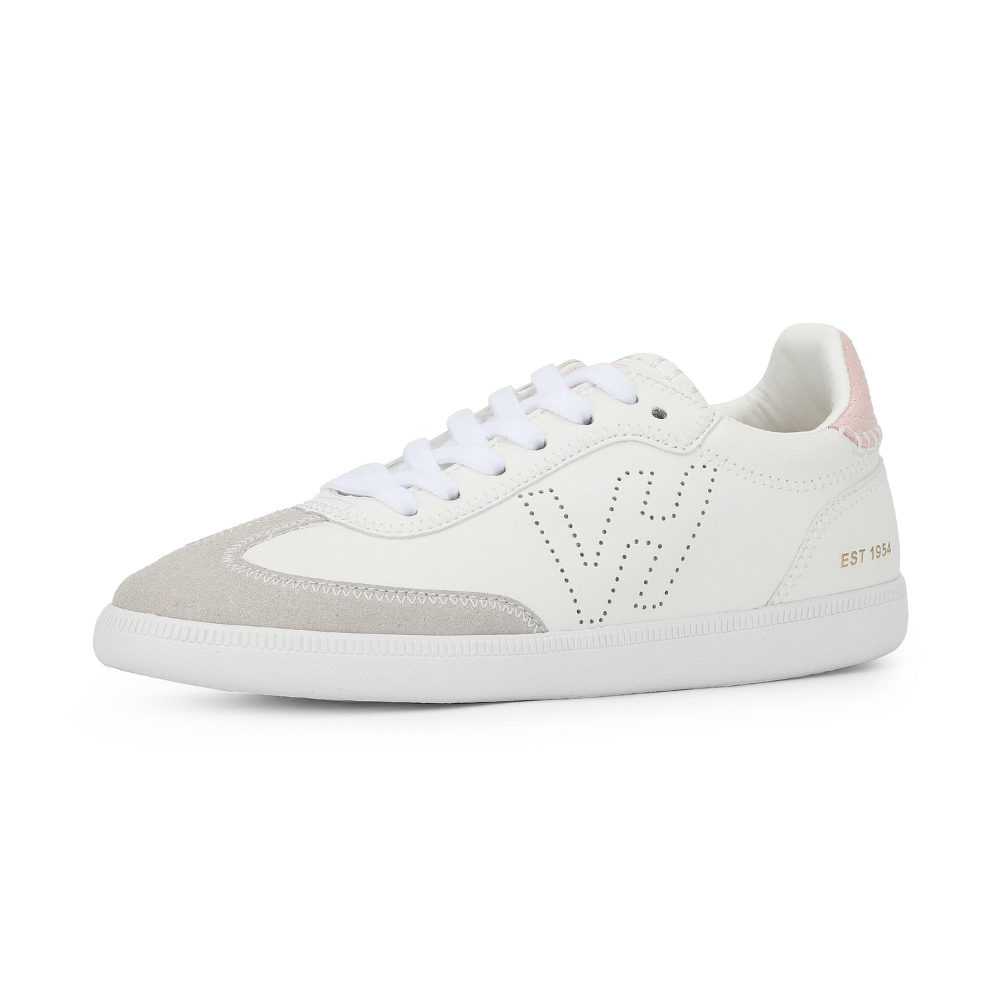 WHITE GREY BABY PINK Vintage Havana CRISP - WHITE GREY BABY PINK
