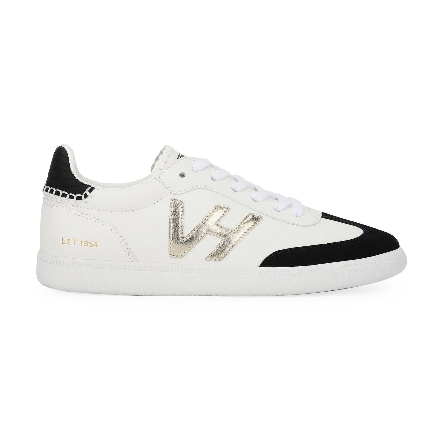 WHITE BLACK WASHED GOLD Vintage Havana CRISP - WHITE BLACK WASHED GOLD