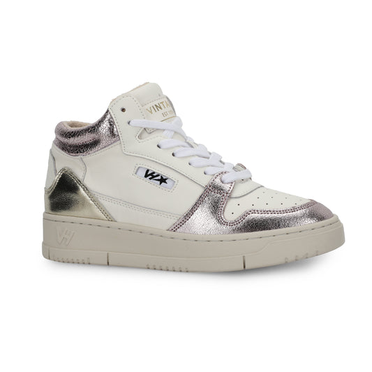 WHITE METALLIC Vintage Havana CELESTE 3 - WHITE METALLIC