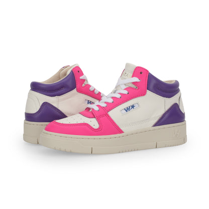 WHITE PINK PURPLE Vintage Havana CELESTE 1 - WHITE PINK PURPLE