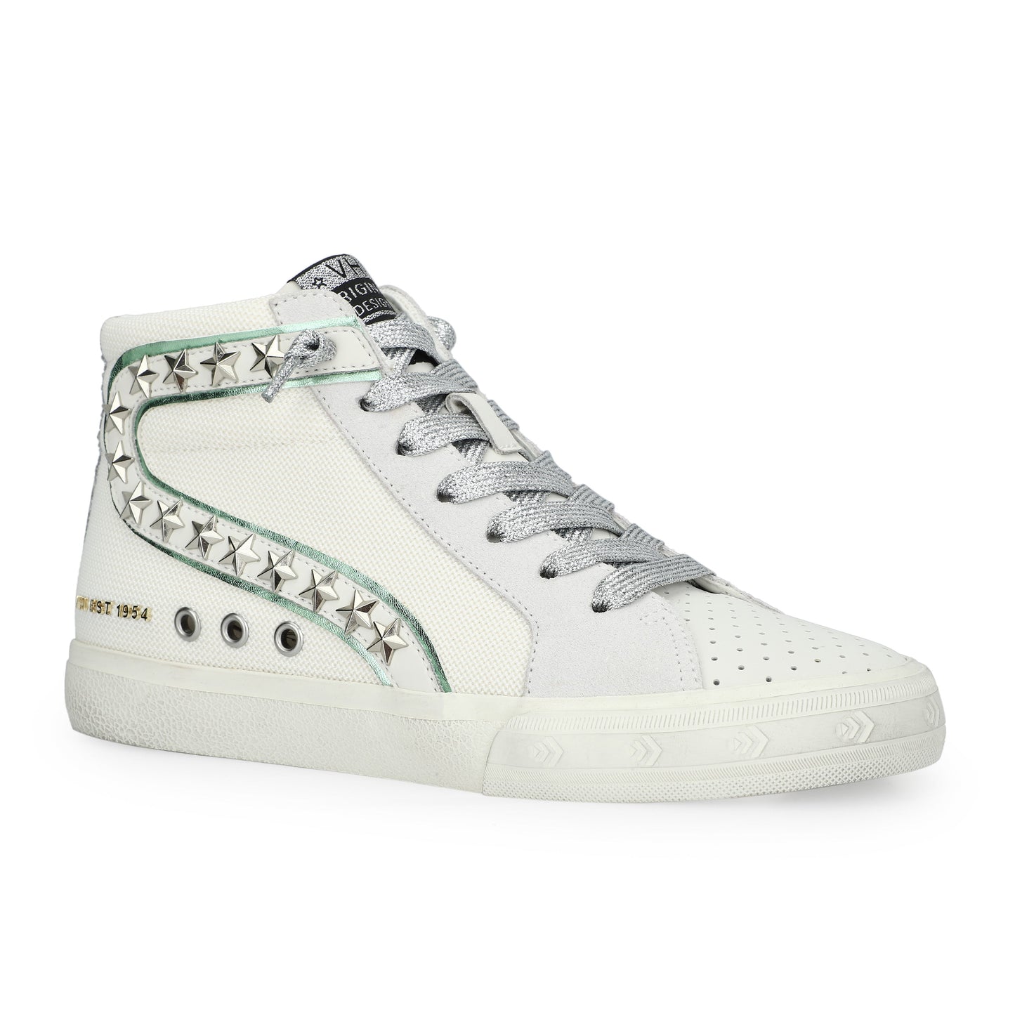 METALLIC GREEN/WHITE Vintage Havana GADOL HIGH 17 - METALLIC GREEN/WHITE