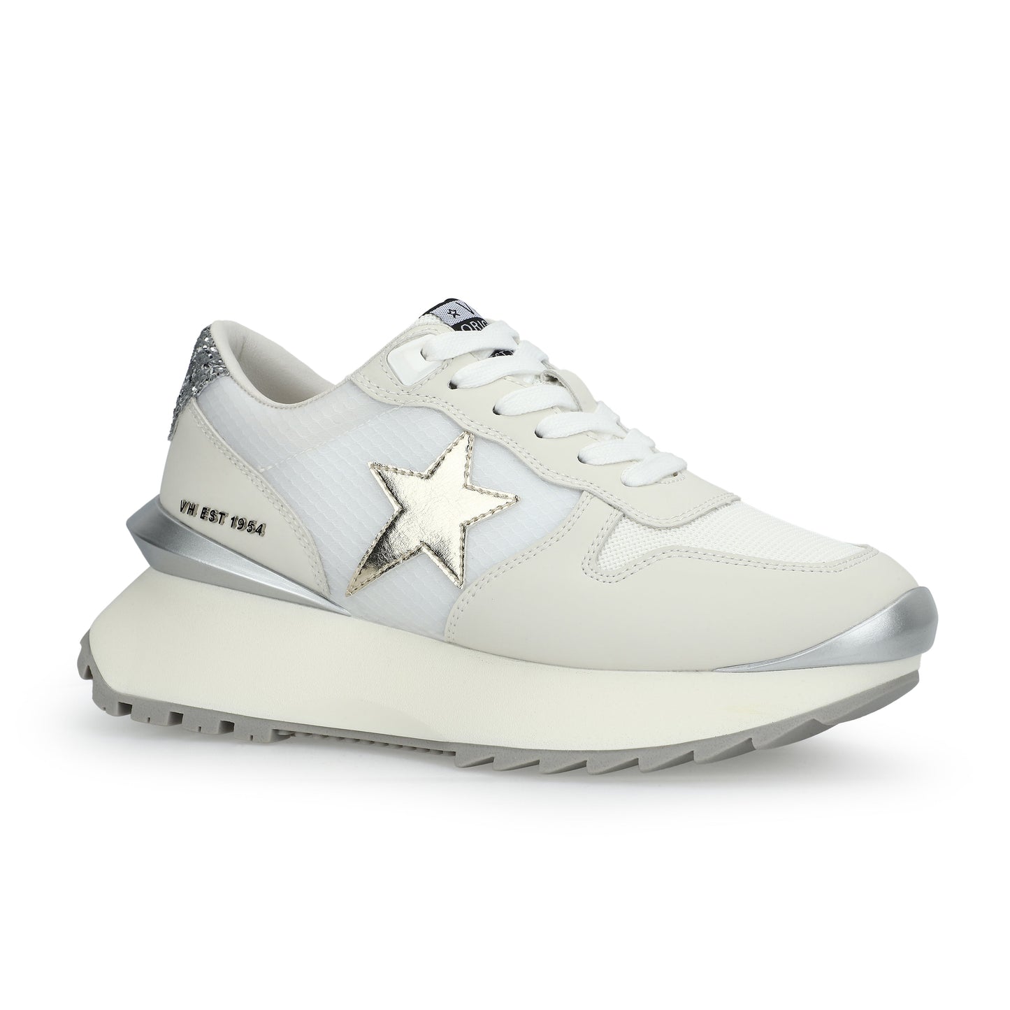 WHITE/GOLD/SILVER SPECKELED Vintage Havana MAJOR 30 - WHITE/GOLD/SILVER SPECKELED
