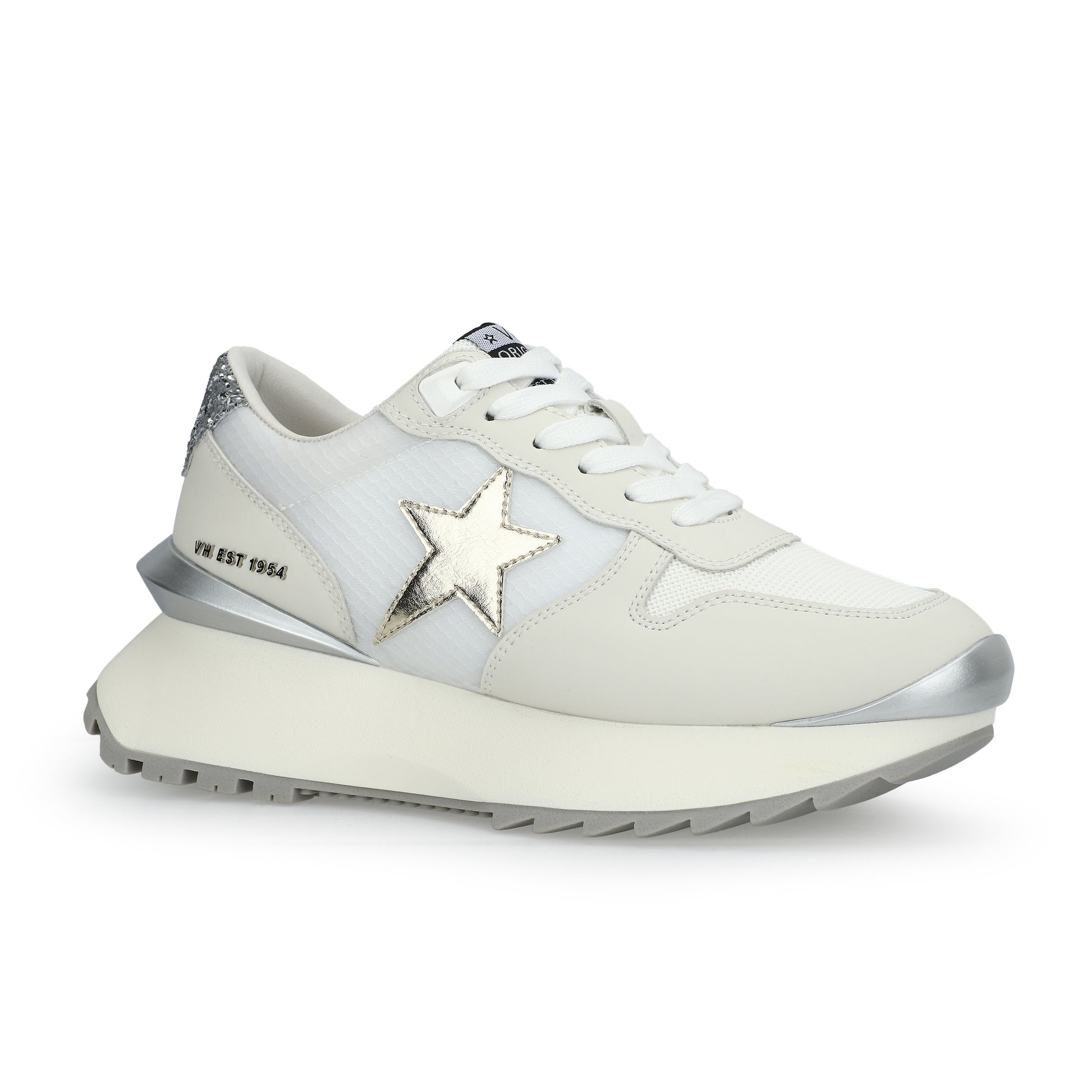 WHITE/GOLD/SILVER SPECKELED Vintage Havana MAJOR 30 - WHITE/GOLD/SILVER SPECKELED