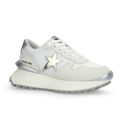 WHITE/GOLD/SILVER SPECKELED Vintage Havana MAJOR 30 - WHITE/GOLD/SILVER SPECKELED