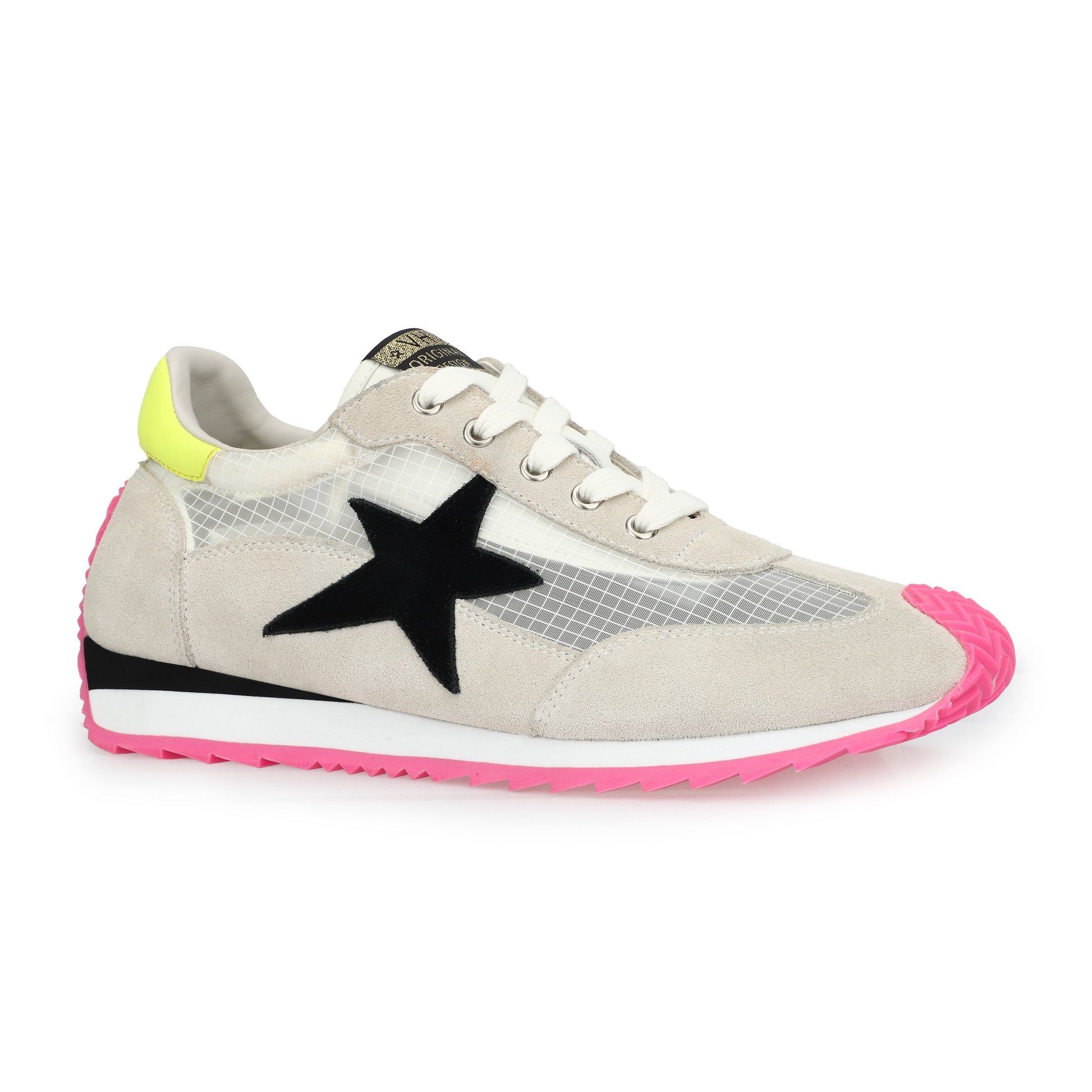 CLEAR MESH/NEON YELLOW Vintage Havana SHOOTER 12 - CLEAR MESH/NEON YELLOW
