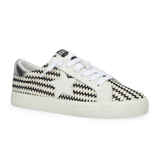 BLACK/WHITE CROCHET Vintage Havana FLAIR 45 - BLACK/WHITE CROCHET
