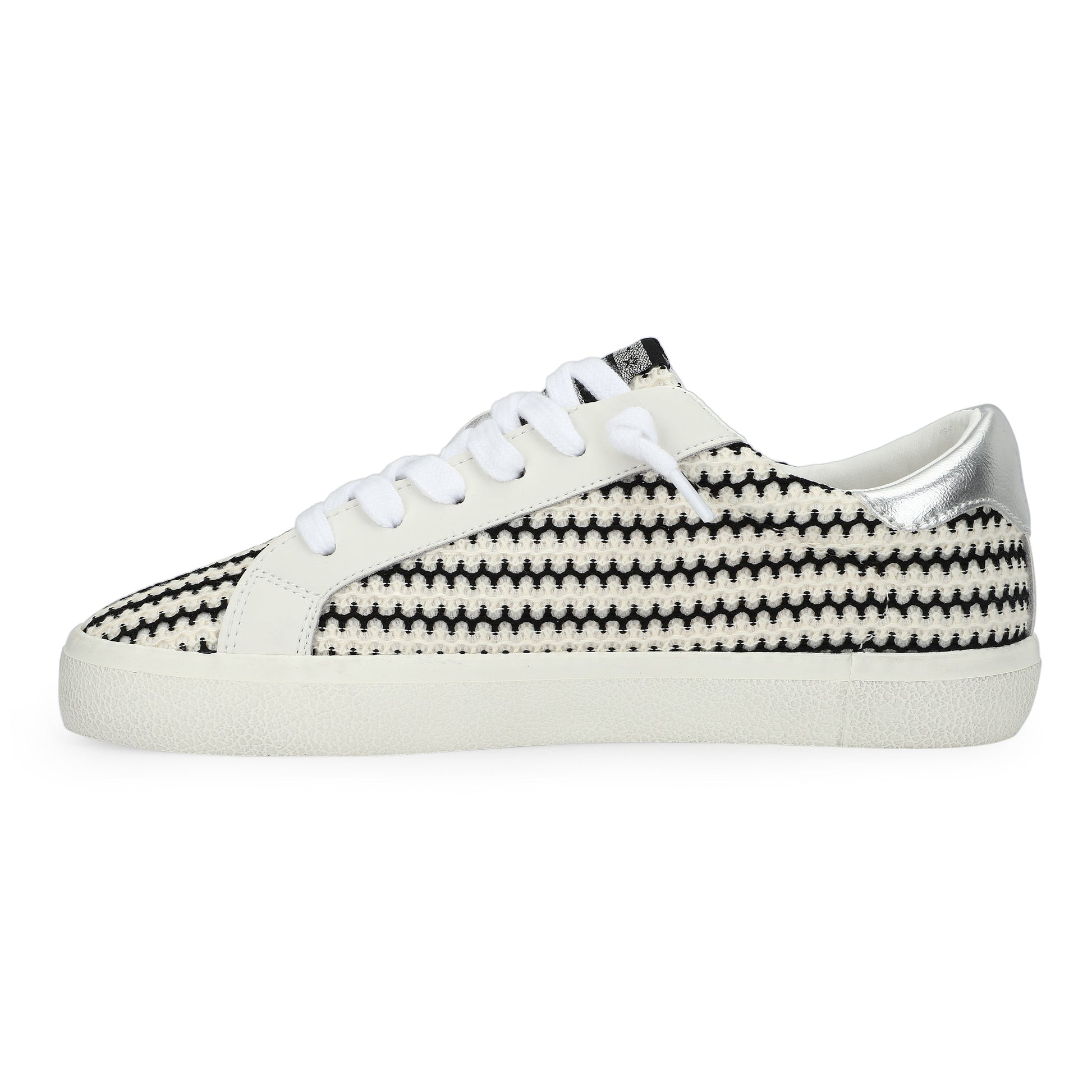 BLACK/WHITE CROCHET Vintage Havana FLAIR 45 - BLACK/WHITE CROCHET